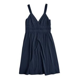 Theory Navy Midi Dress